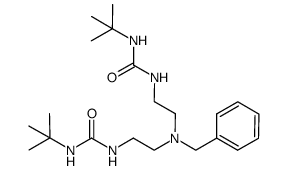 bis[(N'-tert-butylureayl)-N-ethyl]benzylamine结构式