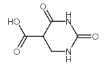 2,4-dioxo-1,3-diazinane-5-carboxylic acid Structure