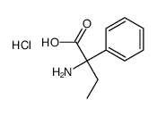 2-氨基-2-苯丁酸盐酸盐结构式