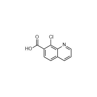8-Chloroquinoline-7-carboxylic acid Structure