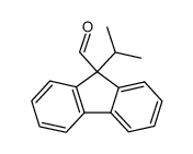 9-isopropyl-9H-fluorene-9-carbaldehyde Structure