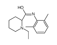(2S)-N-(2,6-dimethylphenyl)-1-ethylpiperidine-2-carboxamide Structure