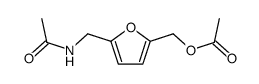 N-(5-acetoxymethyl-furfuryl)-acetamide结构式