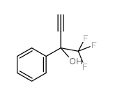 1,1,1-三氟-2-苯基-3-丁炔-2-醇结构式