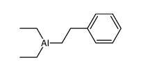 1-phenyl-2-(diethylalumino)ethane Structure