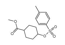 4-carbomethoxycyclohexanol tosylate结构式