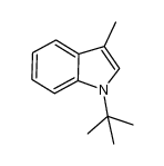 1-tert-butyl-3-methyl-1H-indole Structure