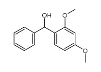 2,4-Dimethoxy-benzhydrol结构式