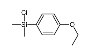 chloro-(4-ethoxyphenyl)-dimethylsilane结构式