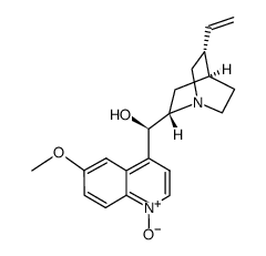 奎宁-N-氧化物结构式