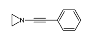 1-(2-phenylethynyl)aziridine Structure