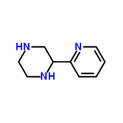 2-pyridin-2-ylpiperazine Structure