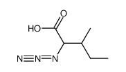 2-azido-3-methylpentanoic acid结构式