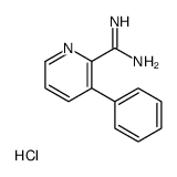 3-苯基吡啶甲酰胺盐酸盐结构式