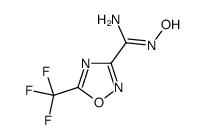 1,2,4-Oxadiazole-3-carboximidamide,N-hydroxy-5-(trifluoromethyl)-(9CI)结构式