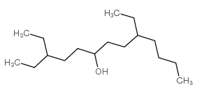 6-Tridecanol,3,9-diethyl- Structure