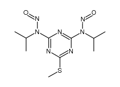 N,N'-Dinitrosoprometryn结构式