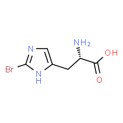 2-bromohistidine Structure