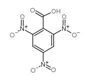Benzoic acid,2,4,6-trinitro- Structure