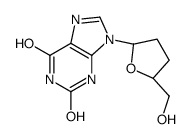 2’,3’-二脱氧黄嘌呤核苷结构式