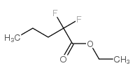 2,2-二氟戊酸乙酯结构式