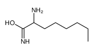 Octanamide,2-amino- Structure