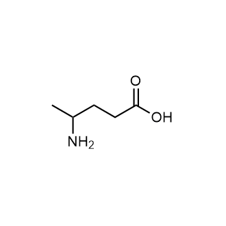 4-氨基戊酸结构式