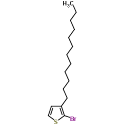 2-溴-3-十二烷基噻吩结构式