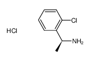 (S)-1-(2-Chlorophenyl)ethanamine hydrochloride Structure