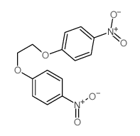 Benzene,1,1'-[1,2-ethanediylbis(oxy)]bis[4-nitro-结构式