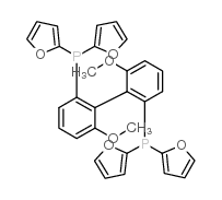 (R)-(+)-2,2'-Bis(di-2-furanylphosphino)-6,6'-dimethoxy-1,1'-biphenyl,min. Structure