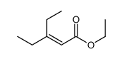 ethyl 3-ethylpent-2-enoate结构式