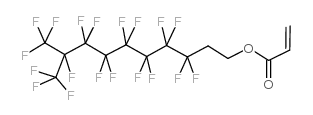 2-(全氟-9-甲基辛)丙烯酸乙酯结构式