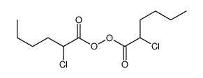2-chlorohexanoyl 2-chlorohexaneperoxoate Structure