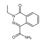 3-乙基-4-氧代-3,4-二氢-酞嗪 -1-羧酸氨结构式