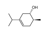 3-Cyclohexen-1-ol,6-methyl-3-(1-methylethyl)-,(1S-trans)-(9CI)结构式