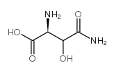 3-hydroxyasparagine structure