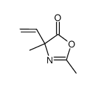 2,4-dimethyl-4-vinyl-4H-oxazol-5-one结构式