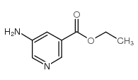 5-氨基吡啶-3-甲酸乙酯结构式
