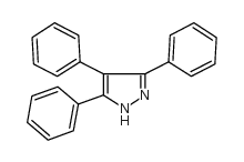 1H-Pyrazole,3,4,5-triphenyl- Structure