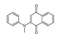 2-(N-methylanilino)naphthalene-1,4-dione结构式