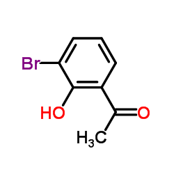 3-溴-2-羟基苯乙酮结构式