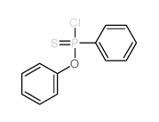 chloro-phenoxy-phenyl-sulfanylidene-phosphorane结构式