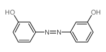 3,3'-Azobisphenol structure