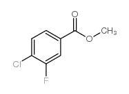 4-氯-3-氟苯甲酸甲酯结构式
