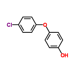 4-氯-4'-羟基二苯醚结构式