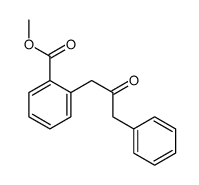 methyl 2-(2-oxo-3-phenylpropyl)benzoate结构式