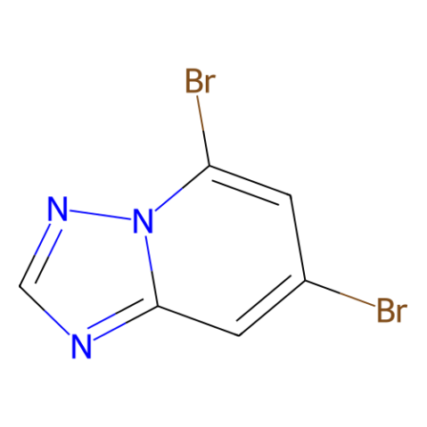 5,7-dibromo-[1,2,4]triazolo[1,5-a]pyridine Structure