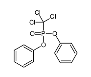 [phenoxy(trichloromethyl)phosphoryl]oxybenzene Structure