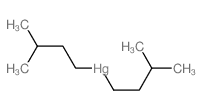 bis(3-methylbutyl)mercury结构式